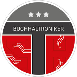 Buchhaltroniker - Logo, dekodi. Ralf Przybilla ist ausgebildet als Buchhaltroniker nach dekodi und spezialisiert auf die professionelle Buchführung, inklusive Finanzbuchhaltung, Lohnbuchhaltung, Jahresabschlüsse und digitale Belegverarbeitung.